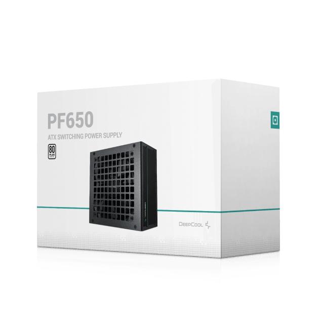 Захранване DeepCool PF650 650W, Active PFC, 80 PLUS