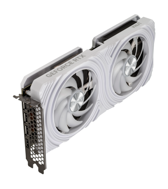 Видео карта PALIT RTX4070 WHITE 12GB GDDR6X, 192-bit, HDMI, 3x DP