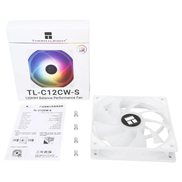 Вентилатор Thermalright  Fan 120mm - TL-C12CW-S - aRGB