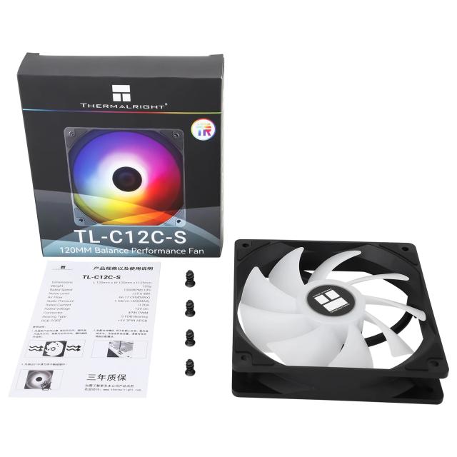 Вентилатор Thermalright  Fan 120mm - TL-C12C-S - aRGB