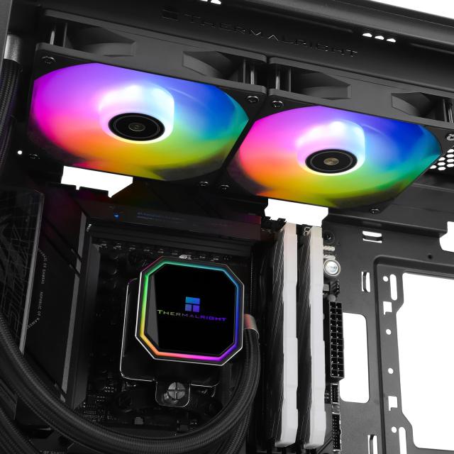 Охладител за процесор Thermalright Frozen Prism 240 Black ARGB - LGA1851/LGA1700/AM5