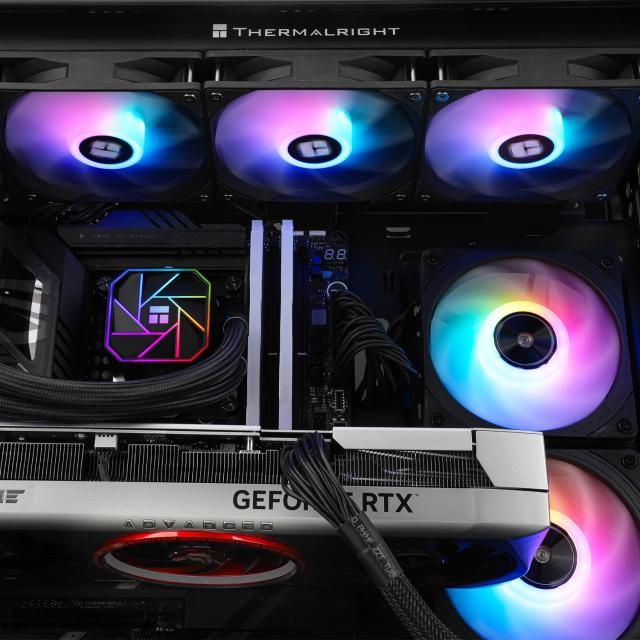 Охладител за процесор Thermalright Water Cooling Aqua Elite 360 Black A-RGB V3 - LGA1851/LGA1700/AM5