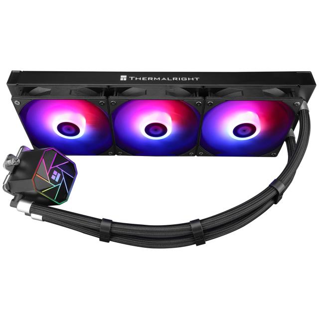 Охладител за процесор Thermalright Water Cooling Aqua Elite 360 Black A-RGB V3 - LGA1851/LGA1700/AM5