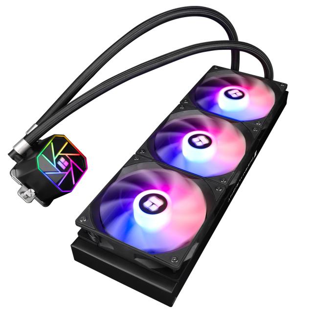 Охладител за процесор Thermalright Water Cooling Aqua Elite 360 Black A-RGB V3 - LGA1851/LGA1700/AM5