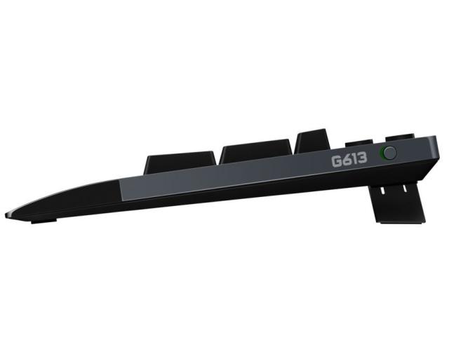 Клавиатура Logitech G613 Wireless Keyboard, Romer-G Tactile, Lightspeed Wireless, Bluetooth, 6 Macro G-Keys, Dark Grey