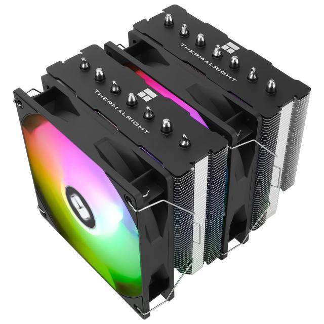 Охладител за процесор Thermalright CPU Cooler Phantom Spirit 120 SE A-RGB - Dual-Tower - LGA1851/LGA1700/AM5