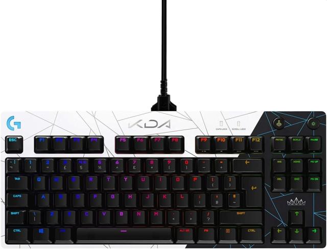 Клавиатура Logitech PRO Gaming Keyboard - LOL-KDA2.0 - US INT'L - USB - N/A - EMEA - TACTILE SWITCH EMEA 935