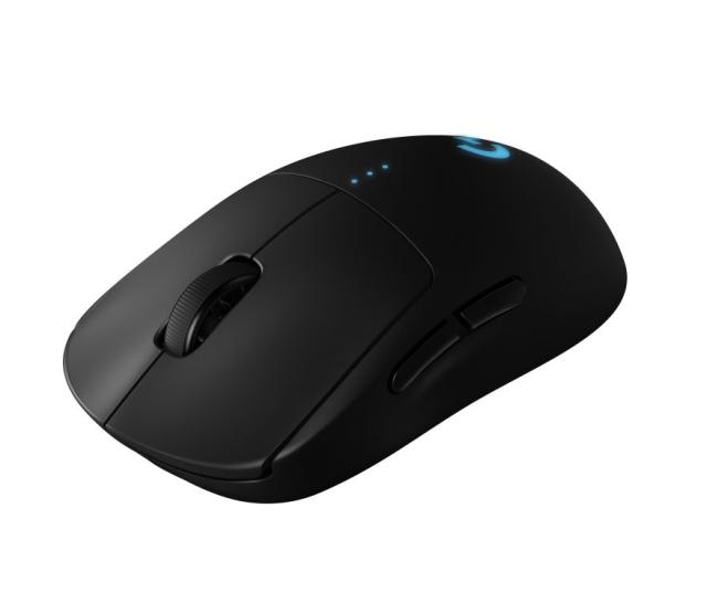 Мишка Logitech G Pro Wireless Mouse, Lightsync RGB Logo, Lightspeed Wireless 1ms, HERO 25K DPI Sensor, 400 IPS, Programmable Buttons, On-board Memory, Lightweight 80g, Black