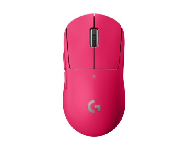 Мишка Logitech G Pro X Superlight Wireless Mouse, Lightspeed Wireless 1ms, HERO 25K DPI Sensor, 400 IPS, Onboard Memory, >63g, Magenta