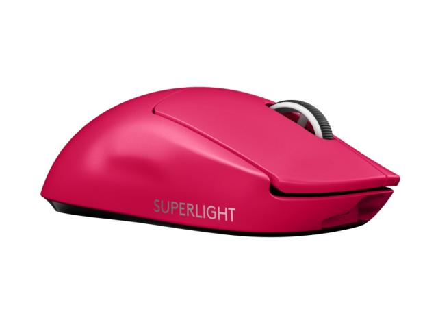 Мишка Logitech G Pro X Superlight Wireless Mouse, Lightspeed Wireless 1ms, HERO 25K DPI Sensor, 400 IPS, Onboard Memory, >63g, Magenta