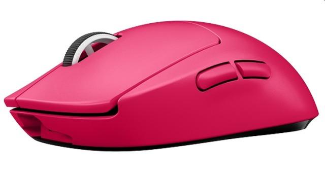 Мишка Logitech G Pro X Superlight Wireless Mouse, Lightspeed Wireless 1ms, HERO 25K DPI Sensor, 400 IPS, Onboard Memory, >63g, Magenta