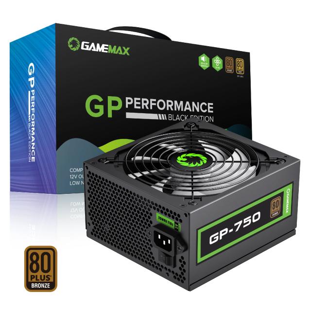 Захранване Gamemax GP-750, 750W, Active PFC, 80 PLUS BRONZE