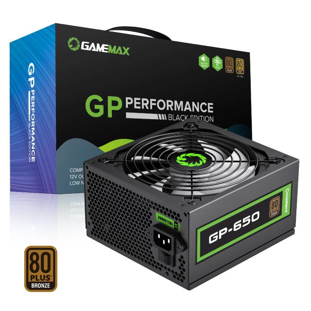 Захранване Gamemax GP-650, 650W, Active PFC, 80 PLUS BRONZE