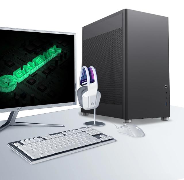 Кутия Gamemax MeshBOX Black, Middle Tower, 1 x USB 3.1 Type-C, 1 x USB 3.0, ATX/mATX/Mini-ITX