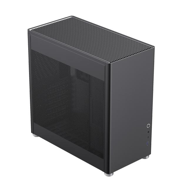 Кутия Gamemax MeshBOX Black, Middle Tower, 1 x USB 3.1 Type-C, 1 x USB 3.0, ATX/mATX/Mini-ITX
