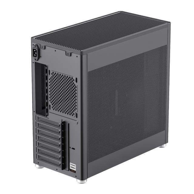 Кутия Gamemax MeshBOX Black, Middle Tower, 1 x USB 3.1 Type-C, 1 x USB 3.0, ATX/mATX/Mini-ITX