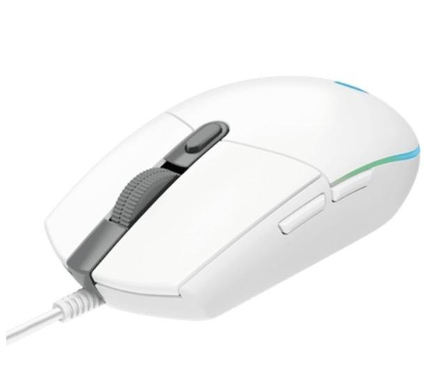 Мишка Logitech G102 Mouse, Lightsync RGB, 8000 DPI, 6 Programmable Buttons, White