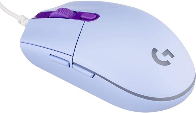 Мишка Logitech G102 Mouse, Lightsync RGB, 8000 DPI, 6 Programmable Buttons, Lilac