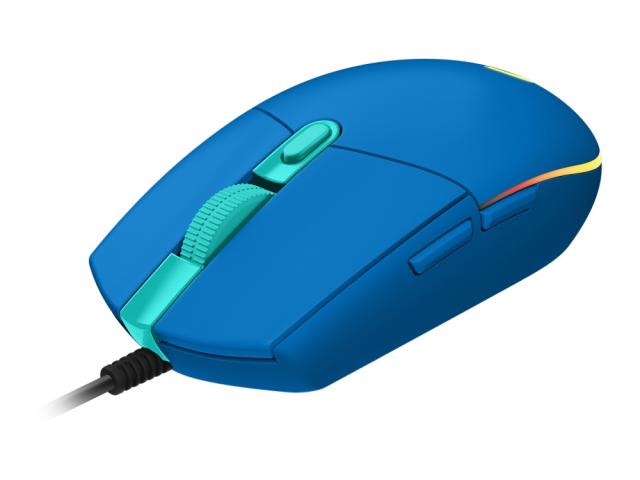 Мишка Logitech G203 LIGHTSYNC Gaming Mouse - Blue - USB - N/A - EMEA - G203 LIGHTSYNC Gaming PC Group