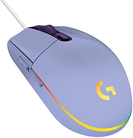 Мишка Logitech G203 LIGHTSYNC Gaming Mouse - LIlac - USB - N/A - EMEA - G203 LIGHTSYNC Gaming PC Group