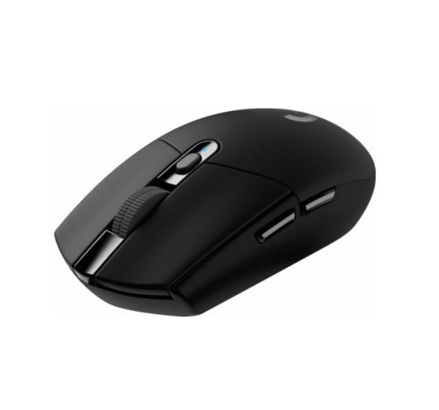 Мишка Logitech G305 Wireless Mouse, Lightsync RGB, Lightspeed Wireless, HERO 12K DPI Sensor, 400 IPS, 6 Programmable Buttons, Black