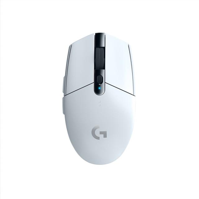 Мишка Logitech G305 Wireless Mouse, Lightsync RGB, Lightspeed Wireless, HERO 12K DPI Sensor, 400 IPS, 6 Programmable Buttons, White