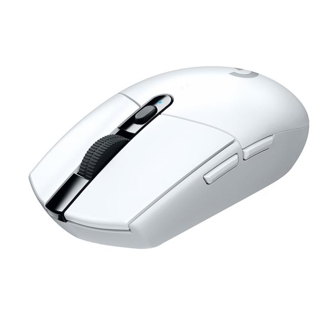 Мишка Logitech G305 Wireless Mouse, Lightsync RGB, Lightspeed Wireless, HERO 12K DPI Sensor, 400 IPS, 6 Programmable Buttons, White