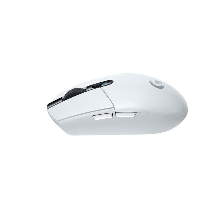 Мишка Logitech G305 Wireless Mouse, Lightsync RGB, Lightspeed Wireless, HERO 12K DPI Sensor, 400 IPS, 6 Programmable Buttons, White