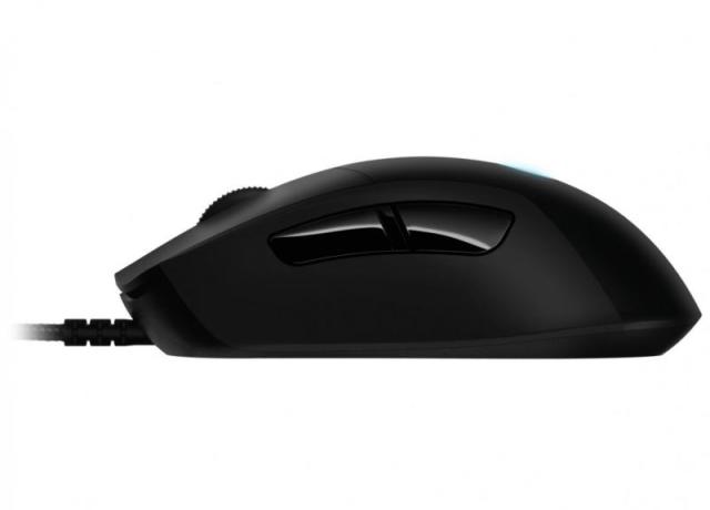 Мишка Logitech G403 Mouse, Lightsync RGB, HERO 25K DPI Sensor, 400 IPS, 6 Programmable Buttons, 10g Optional Weight, Black