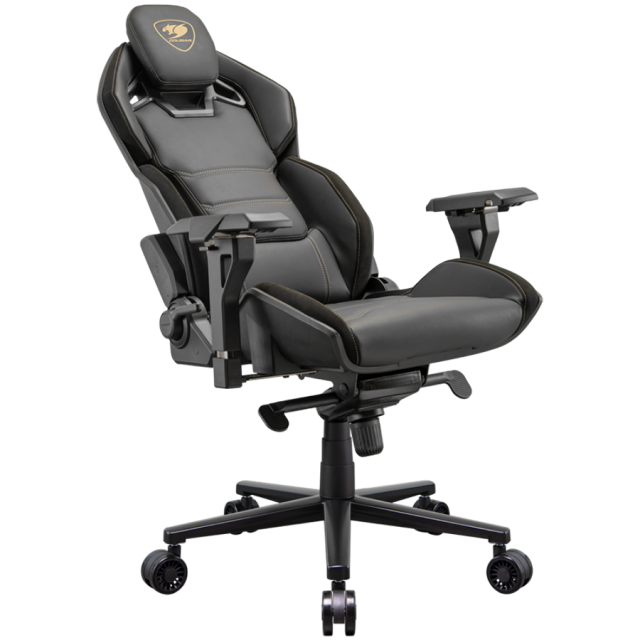 Геймърски стол COUGAR Chair Hotrod Royal, висококачествена кожа Hyper-Dura, подлакътници 4D