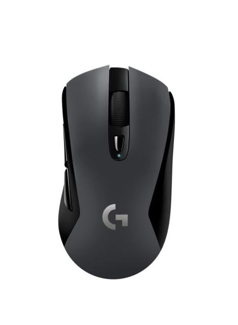 Мишка Logitech G603 Wireless Mouse, Lightspeed Wireless, Bluetooth, HERO 12K DPI Sensor, 400 IPS, 6 Programmable Buttons, 88.9g, Black & Gray