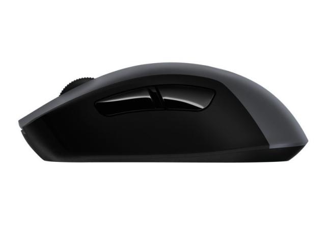 Мишка Logitech G603 Wireless Mouse, Lightspeed Wireless, Bluetooth, HERO 12K DPI Sensor, 400 IPS, 6 Programmable Buttons, 88.9g, Black & Gray