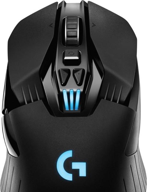 Мишка Logitech G903 Wireless, HERO 25K DPI Sensor, 400 IPS,  RGB подсветка, черна