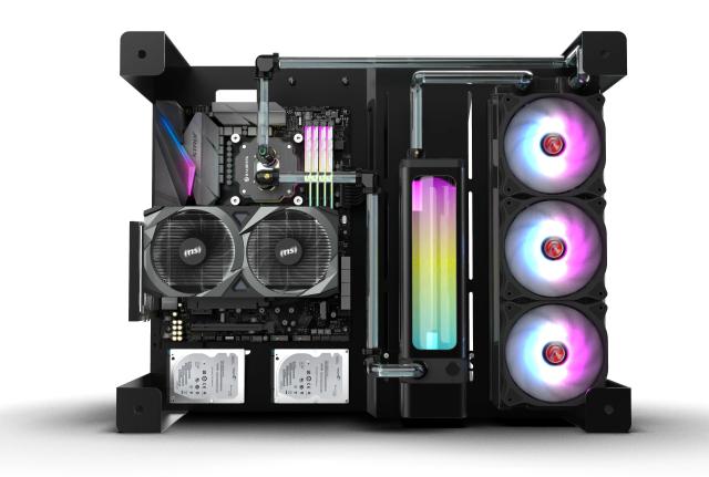 Охладител за процесор Raijintek SCYLLA PRO CA360, Water Cooling DIY KIT