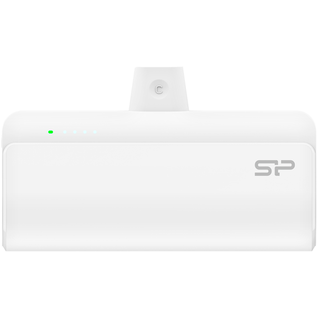 Външна батерия Silicon Power, QD50, 5 000mAh, USB Type-C, White