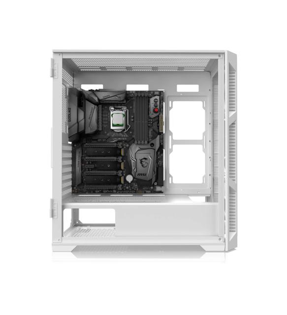 Кутия Raijintek PONOS ULTRA WHITE MS4, Middle Tower, 1x USB 3.1 Type-C, 2x USB 3.0, E-ATX, ATX, mATX, Mini-ITX