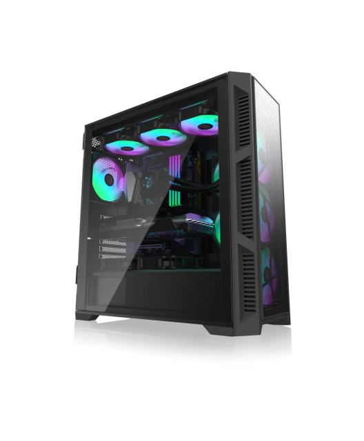 Кутия Raijintek PONOS ULTRA MS4, Middle Tower, 1x USB 3.1 Type-C, 2x USB 3.0, E-ATX, ATX, mATX, Mini-ITX