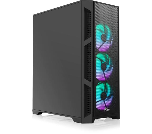 Кутия Raijintek ARCADIA III - ST, Middle Tower, 1x USB 3.0, 2x USB 2.0, ATX, mATX, Mini-ITX