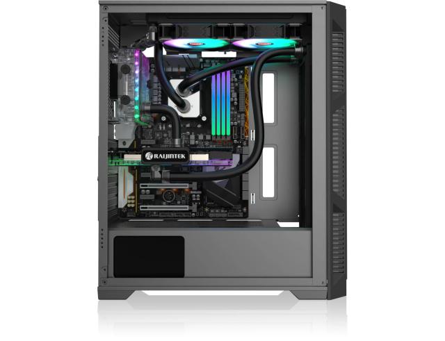 Кутия Raijintek ARCADIA III - ST, Middle Tower, 1x USB 3.0, 2x USB 2.0, ATX, mATX, Mini-ITX