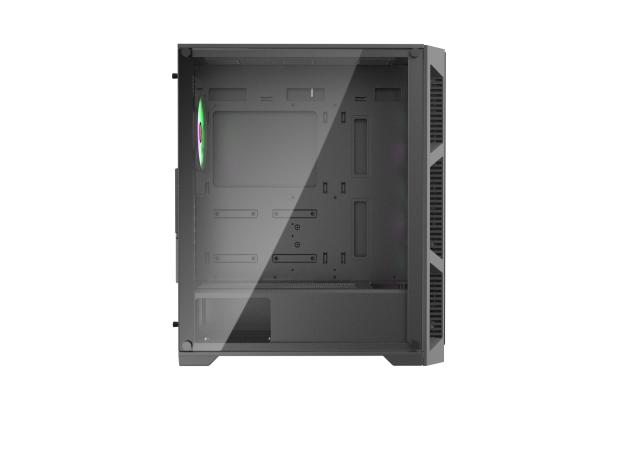 Кутия Raijintek ARCADIA III - MS4 - Addressable RGB, Middle Tower, 1x USB 3.0, 2x USB 2.0, ATX, mATX, Mini-ITX