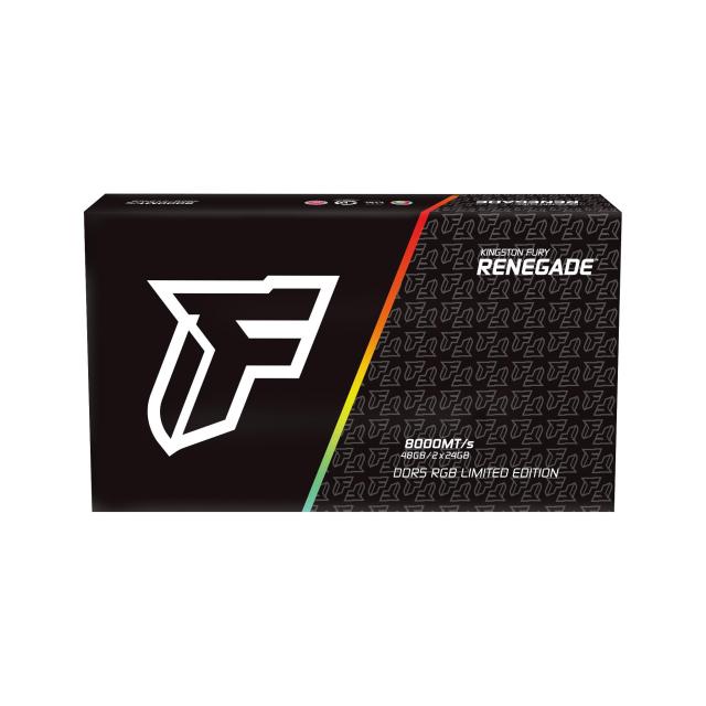 Памет Kingston FURY Renegade RGB Limited Edition 48GB (2x 24GB) DDR5 8000MHz, CL36, 1.45V, XMP