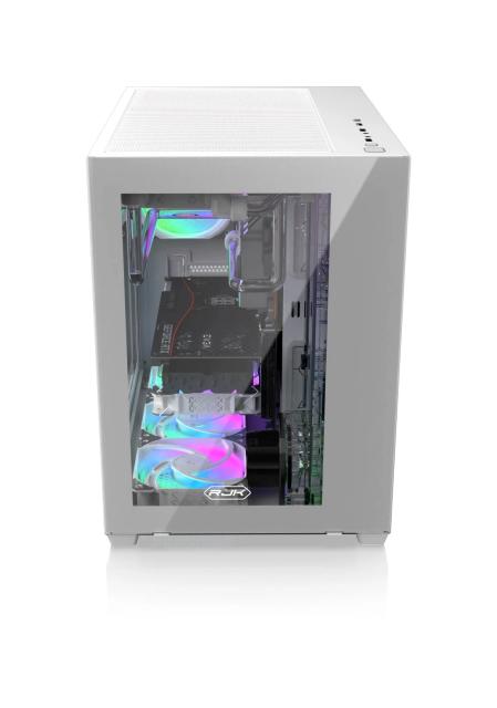 Кутия Raijintek PAEAN C7 WHITE, Middle Tower, 1 x USB 3.1 Type-C, 2 x USB 3.0, ATX/mATX/Mini-ITX