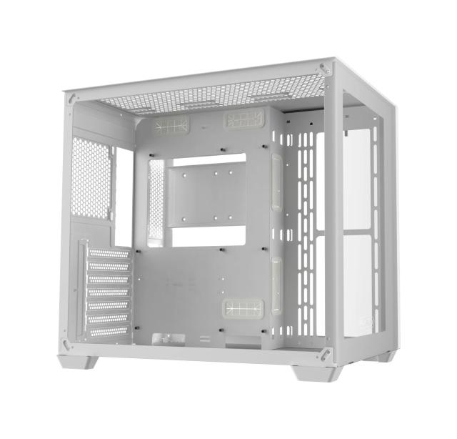 Кутия Raijintek PAEAN C7 WHITE, Middle Tower, 1 x USB 3.1 Type-C, 2 x USB 3.0, ATX/mATX/Mini-ITX