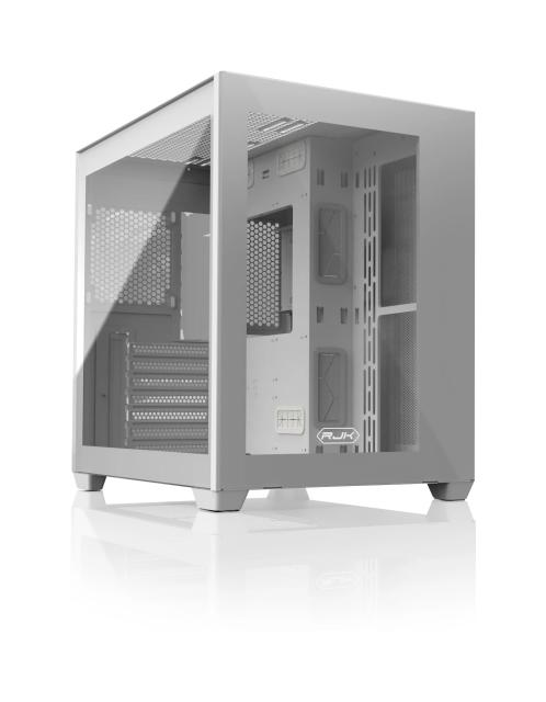 Кутия Raijintek PAEAN C7 WHITE, Middle Tower, 1 x USB 3.1 Type-C, 2 x USB 3.0, ATX/mATX/Mini-ITX