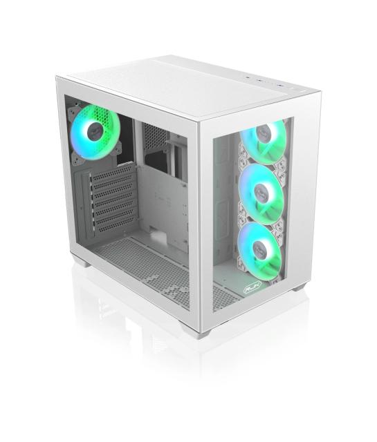 Кутия Raijintek PAEAN C7 WHITE, Middle Tower, 1 x USB 3.1 Type-C, 2 x USB 3.0, ATX/mATX/Mini-ITX