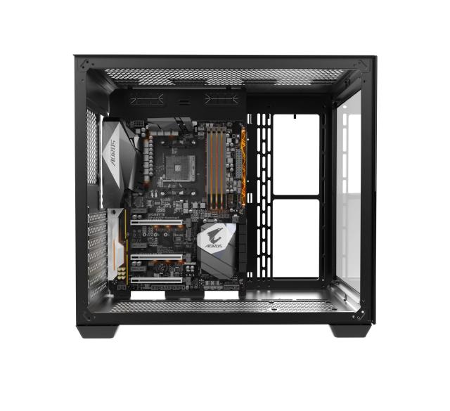 Кутия Raijintek PAEAN C7 BLACK, Middle Tower, 1 x USB 3.1 Type-C, 2 x USB 3.0, ATX/mATX/Mini-ITX