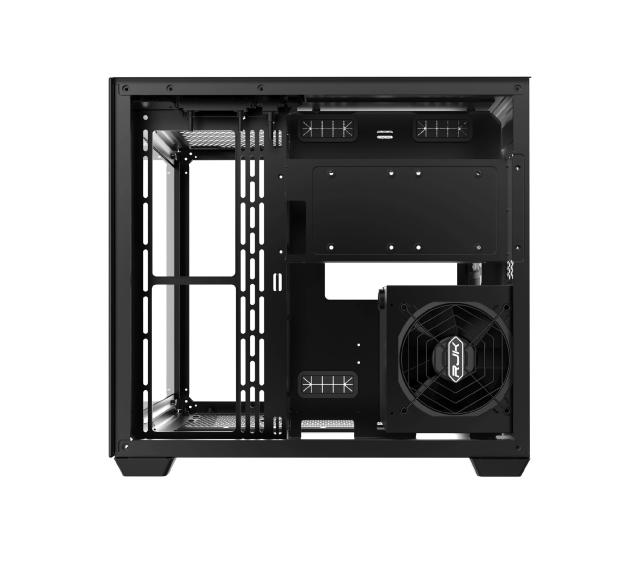 Кутия Raijintek PAEAN C7 BLACK, Middle Tower, 1 x USB 3.1 Type-C, 2 x USB 3.0, ATX/mATX/Mini-ITX