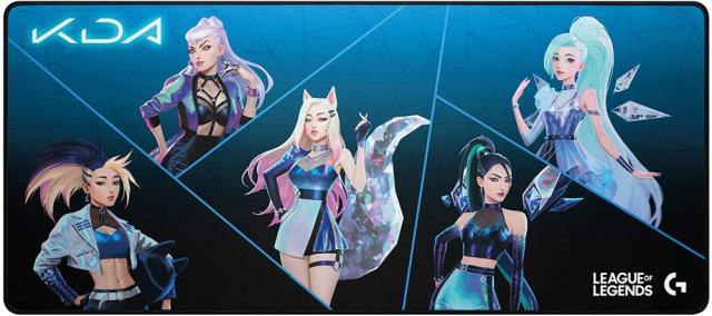 Подложка за мишка Logitech G840 XL Gaming Mouse Pad - LOL-KDA2.0 - N/A - N/A - EER2 - #933