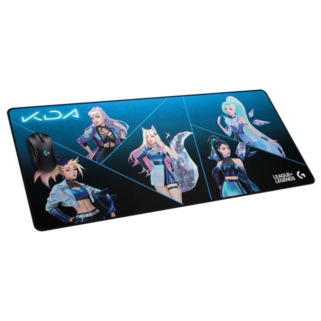 Подложка за мишка Logitech G840 XL Gaming Mouse Pad - LOL-KDA2.0 - N/A - N/A - EER2 - #933
