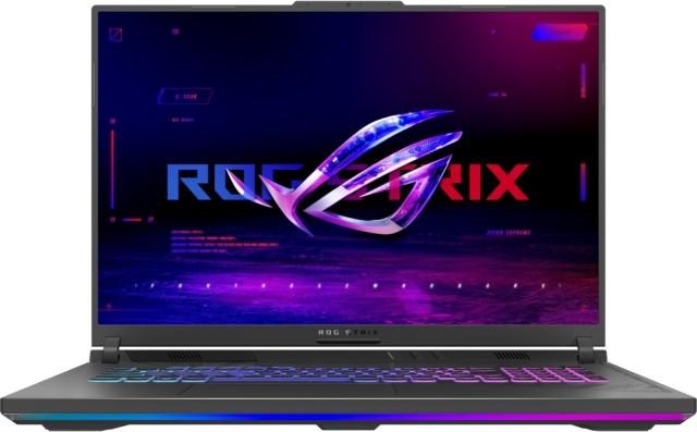 Лаптоп Asus ROG Strix G18 G814JVR-N6021, Intel Core i9-14900HX 24C 2.2/5.8GHz, 36MB Cache), 18" (45.7cm) WQXGA 240Hz IPS Anti-Glare Display, NVIDIA GF RTX 4060 8GB, 16GB DDR5, 1TB SSD NVMe, 1x Thunderbolt 4, Free DOS